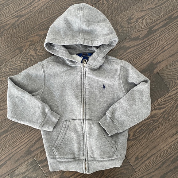 Polo Ralph Lauren Other - Boys’ Polo Ralph Lauren zip Hoodie in grey